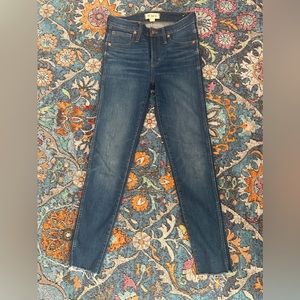 Madewell high rise skinny jeans
